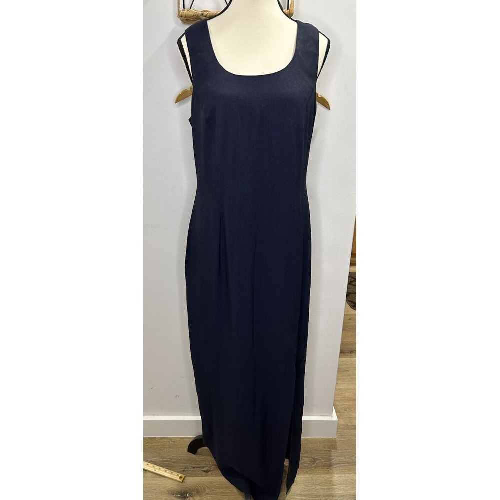 J.R. Nites By Caliendo Navy Blue Mother Of The Bride Dress Sz‎ 10